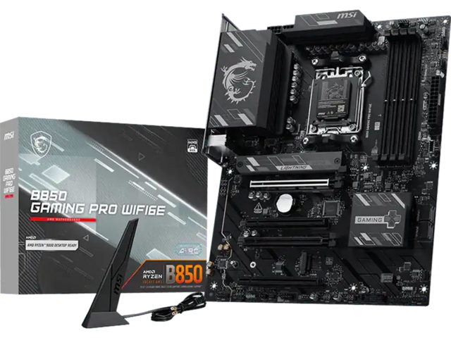 Дънни платки MSI B850 GAMING PRO WIFI6E