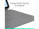 Клавиатури Logitech Combo Touch for  iPad Air 11-inch (M2, M3 & M4), iPad Air (5th gen), Oxford Grey English International (QWERTY)