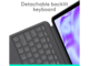 Клавиатури Logitech Combo Touch for iPad Pro 13-inch (M4 & M5), Graphite - US