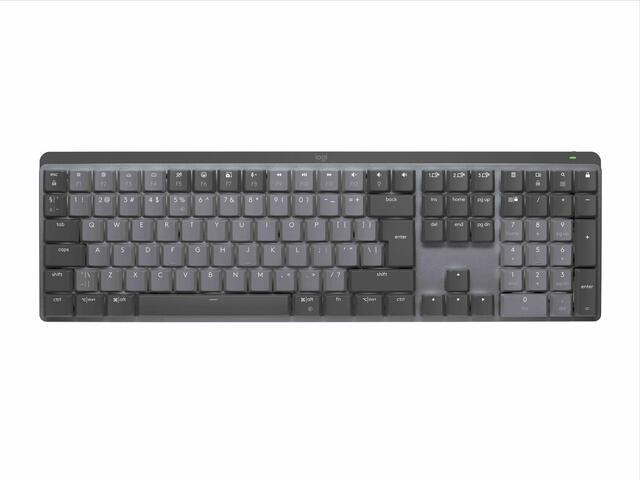 Клавиатури Logitech MX Mechanical Clicky, US, GRAPHITE