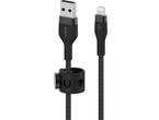 Кабели и Адаптери Belkin  BoostCharge Pro Flex USB-A Cable with Lightning Connector, 1M - Black