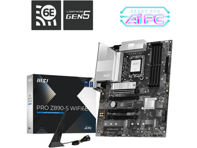 Дънни платки MSI PRO Z890-S WIFI6E