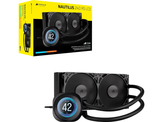 Охладители Corsair NAUTILUS 240 RS LCD