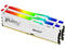 Оперативна памет 64GB (2x32GB) DDR5 5600 MT/s CL36 Kingston FURY Beast White RGB