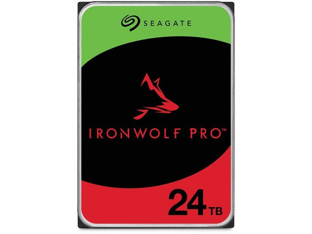 Твърди дискове 24TB 7200rpm Seagate IronWolf Pro NAS