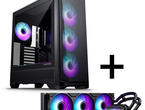 Кутии Phanteks Eclipse G400A Black + GlacierONE 360M25 bundle 