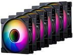 Вентилатори Phanteks M25-120 Gen2 PWM D-RGB Black BUILD KIT