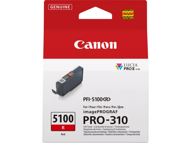 Консумативи Canon PFI-5100, Red