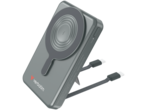 Външни батерии Verbatim Charge 'n' Go Two Cable Power Bank with Display Magnetic Wireless Charging 10,000mAh - Grey 