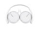 Слушалки Sony MDR-ZX110, в бяло