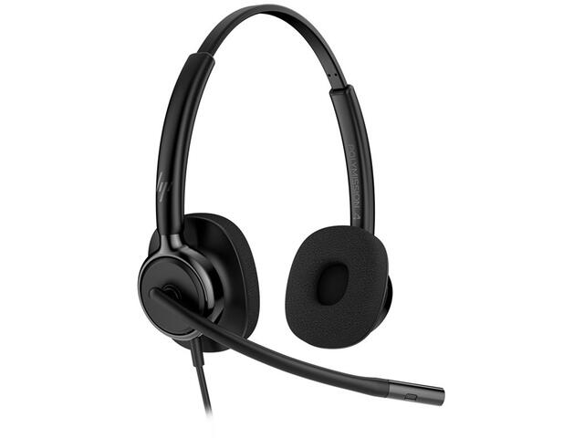 Слушалки HP Poly Mission 425 Stereo USB Wired Headset Classic (C01B3AA)