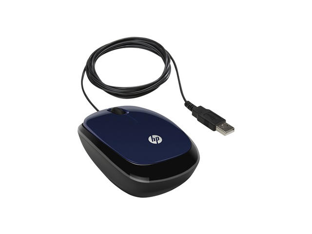 Мишки HP X1200, черно-синя