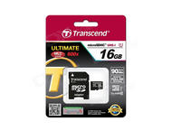 Карти памет 16GB microSDHC карта Transcend Class 10