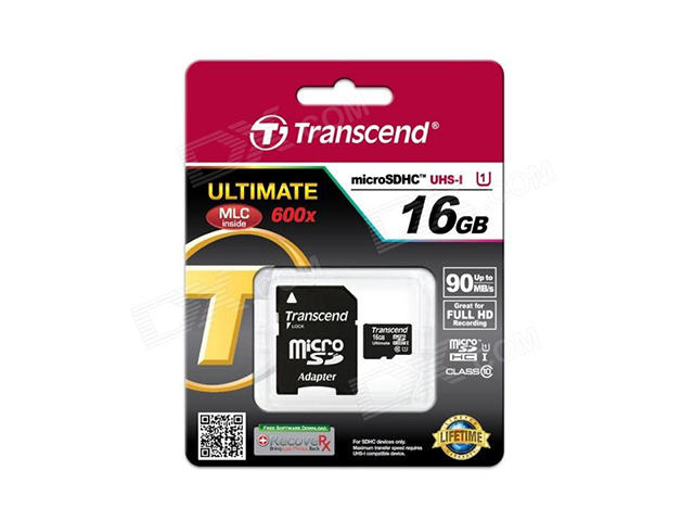 Карти памет 16GB microSDHC карта Transcend Class 10