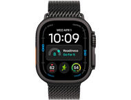 Смарт часовници Apple Watch Ultra 4 GPS + Cellular - Milanese Loop, Black Titanium, Medium
