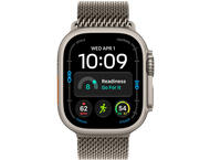 Смарт часовници Apple Watch Ultra 4 GPS + Cellular - Milanese Loop, Natural Titanium, Medium