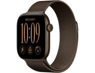Смарт часовници Apple Watch Series 12 42mm - GPS + Cellular - Aluminum, Dark Bronze, Milanese Loop, M/L
