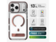 Калъфи ZAGG  Santa Cruz Snap Kickstand For iPhone 18 Pro Max, iPhone 17 Pro Max, BurntCopper