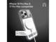 Калъфи ZAGG Santa Cruz Snap Kickstand For For iPhone 18 Pro Max, iPhone 17 Pro Max , BlueShimmer