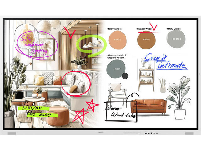 Интерактивни дисплеи Samsung Flip 5 PRO WM75FX