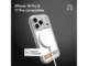 Калъфи ZAGG Milan Snap with Kickstand For iPhone 18 Pro Max, iPhone 17 Pro Max, GlitterGold