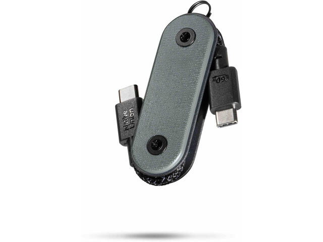 Кабели и Адаптери Native Union Pocket USB-C to USB-C Cable - Slate Green