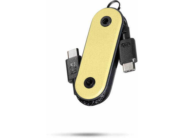 Кабели и Адаптери Native Union Pocket USB-C to USB-C Cable - Lemon