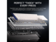 Клавиатури Corsair VANGUARD AIR 99 WIRELESS Optical-Mechanical Gaming Keyboard - White