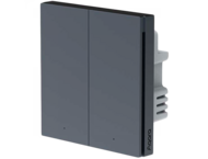 Smart Home Aqara Smart Wall Switch H1 (no neutral, double rocker), Grey