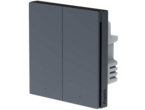 Smart Home Aqara Smart Wall Switch H1 (no neutral, double rocker), Grey