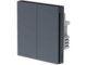 Smart Home Aqara Smart Wall Switch H1 (no neutral, double rocker), Grey