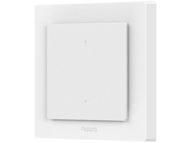 Smart Home Aqara Light Switch H2 EU (2 Buttons, 1 Channel)