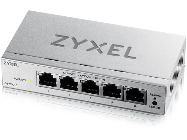 Мрежово оборудване ZyXEL GS1200-5 v3
