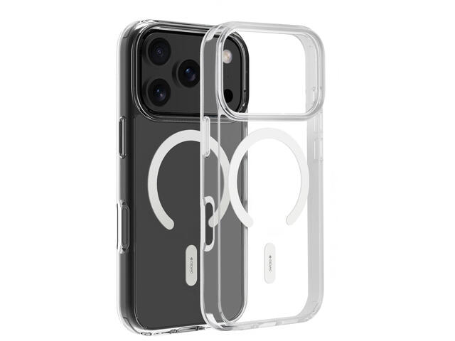 Калъфи Dviced Magsafe iPhone 18 Pro clear case - White