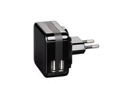 Зарядни устройства Hama двоен USB адаптер 