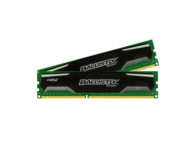 Оперативна памет Crucial 16GB (2x8192МB) DDR3 1600MHz