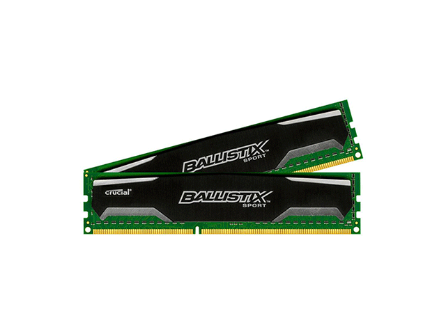 Оперативна памет Crucial 8GB (2x4096MB) DDR3 1600MHz