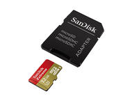 Карти памет 32GB microSD SanDisk Extreme Class 10, с адаптер