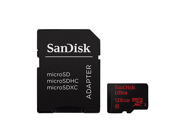Карти памет 128GB microSD SanDisk Mobile Ultra Class 10