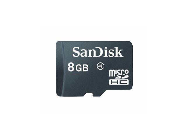 Карти памет 8GB microSD карта SanDisk Class 4