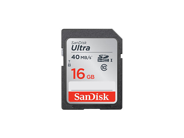 Карти памет 16GB SDHC SanDisk Ultra Class 10