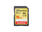 Карти памет 16GB SDHC SanDisk Extreme Plus Class 10