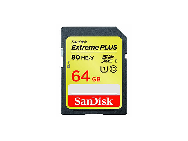 Карти памет 64GB SDHC SanDisk Extreme Plus Class 10