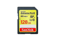 Карти памет SanDisk Extreme Plus 128GB SDHC UHS-I карта