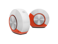 Колони JBL Pebbles, в бяло-оранжево