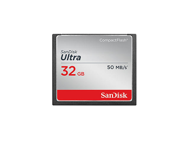 Карти памет 32GB CompactFlash SanDisk Ultra Class 4