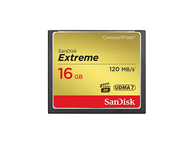 Карти памет 16GB CompactFlash SanDisk Extreme Class 4