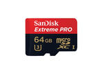 Карти памет 64GB microSD SanDisk Extreme Pro Class 10