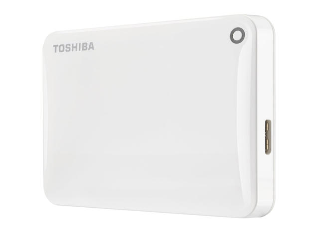 Външни HDD Toshiba Canvio Connect II 1TB, бял