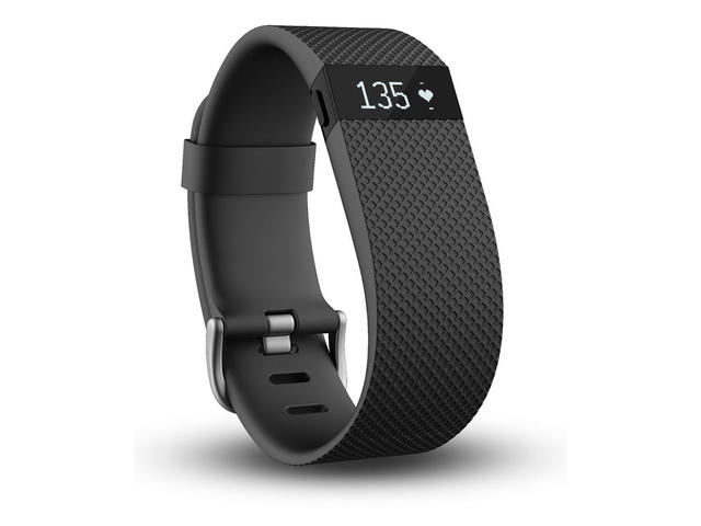 Смарт гривни Fitbit Charge HR, в черно
